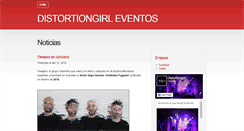 Desktop Screenshot of distortiongirl.com
